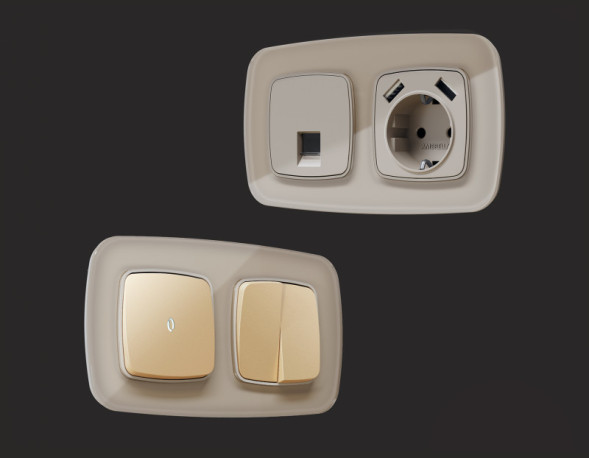 Рамка Ambrella Volt OF350603 OMEGA Radian