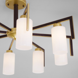 Люстра на штанге Eurosvet PALIO 70126/8 черный