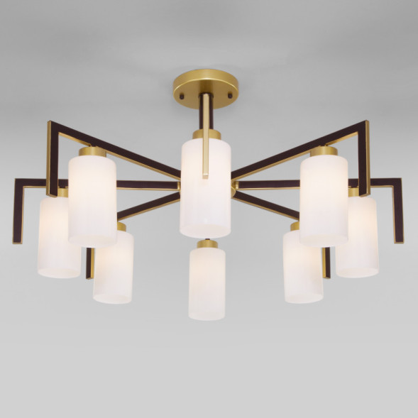 Люстра на штанге Eurosvet PALIO 70126/8 черный