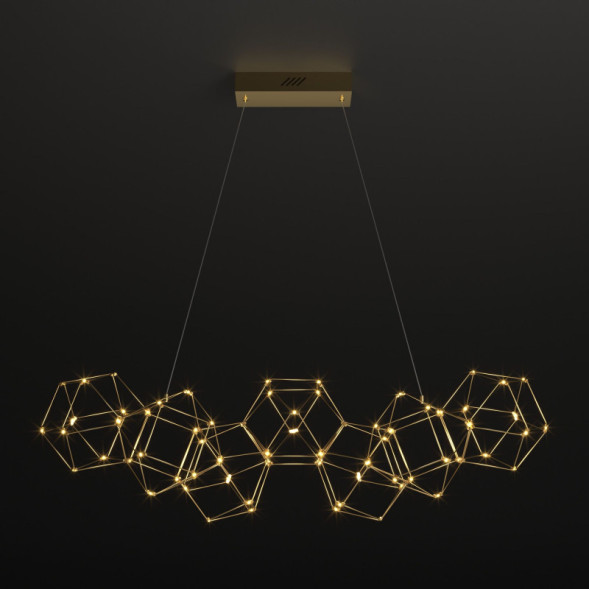 Подвесная люстра Eurosvet UMA 90168/7 медь