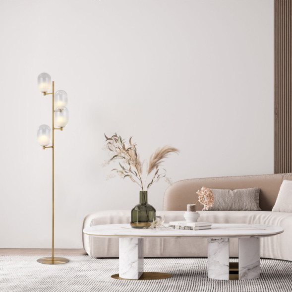 Торшер Eurosvet LOONA 01161/4 латунь