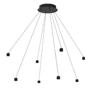 Подвесной комплект Arlight 050016 APRIORI черный