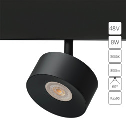 Магнитный трековый светильник ARTE Lamp Linea A4781PL-1BK