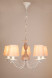 Подвесная люстра Eurosvet SUNSET 60027/5 белый с золотом