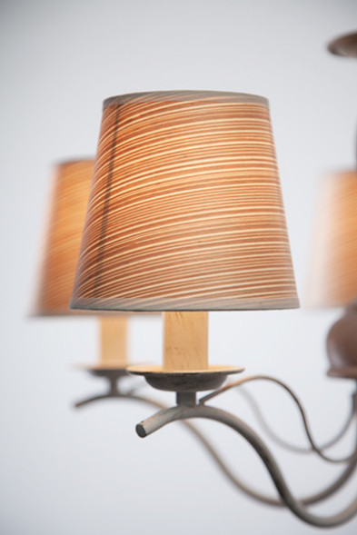 Подвесная люстра Eurosvet SUNSET 60027/5 белый с золотом