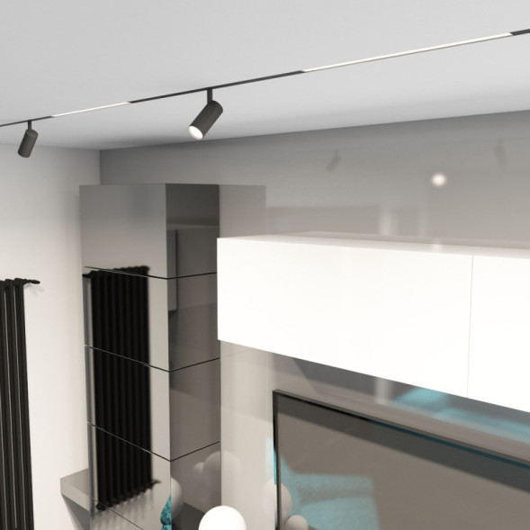 Экран для шинопровода Denkirs SMART BASE TR2010-BK