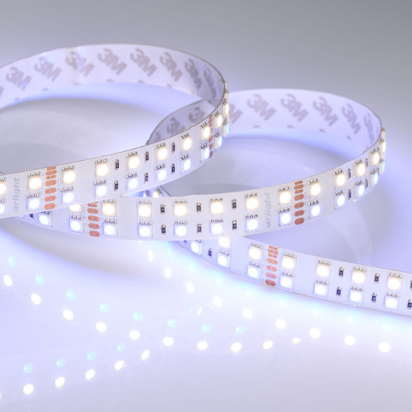 Лента Arlight RT-B144-19mm 5060 018144(2) 160W 24V 9000lm RGB+белый IP20