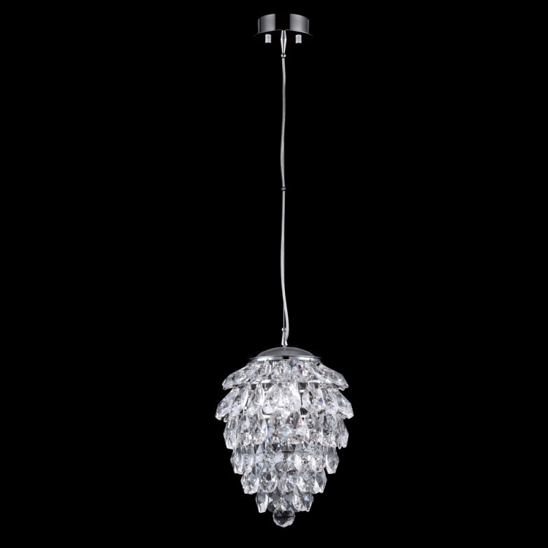 Подвесной светильник Crystal Lux CHARME CHARME SP1+1 LED CHROME/TRANSPARENT
