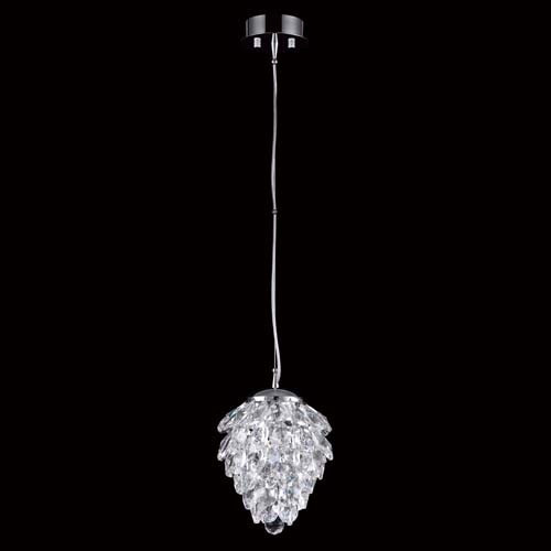 Подвесной светильник Crystal Lux CHARME CHARME SP1+1 LED CHROME/TRANSPARENT