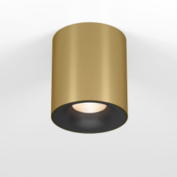 Накладной точечный светильник Elektrostandard 25116/LED 12W 3000K латунь PRIMO