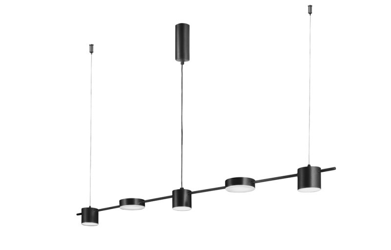 Подвесная люстра Crystal Lux TRISTAN TRISTAN SP5 L1200 BLACK