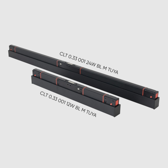 Магнитный трековый светильник Crystal Lux Crystal Lux магнитный SPACE черный CLT 0.33 001 12W BL M TUYA