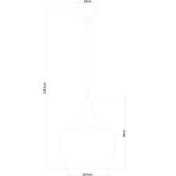 Подвесной светильник ARTE Lamp Cappello A3407SP-1BK