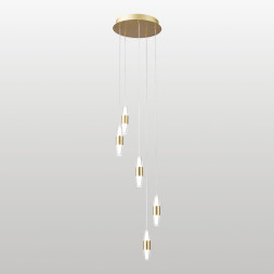 Каскадная люстра Lussole LSP-7400 HOPKINS