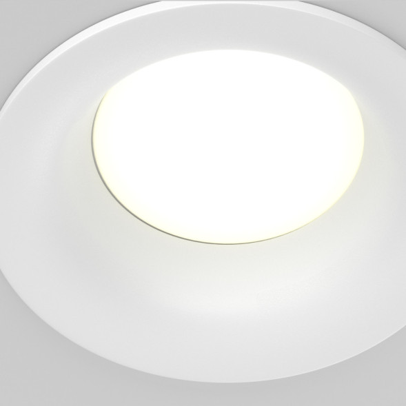 Точечный влагозащищенный светильник Maytoni Technical Slim DL027-GX53-W