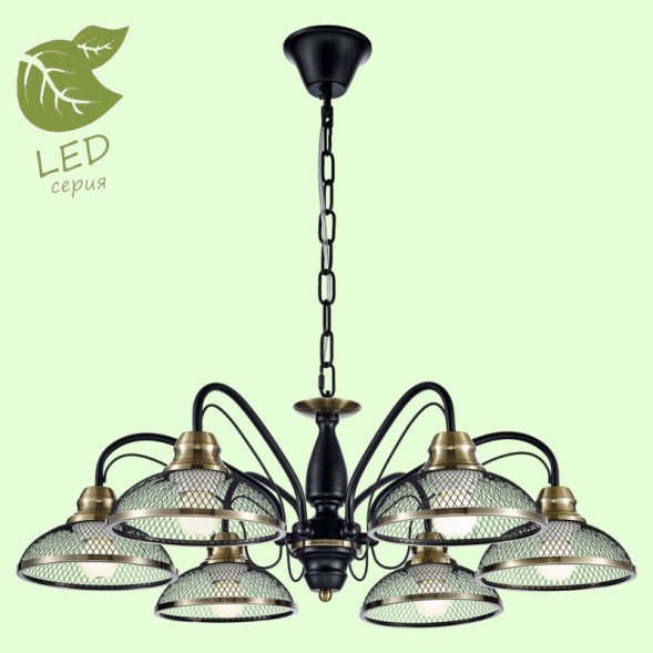 Подвесная люстра Lussole SAFFORD GRLSP-9954