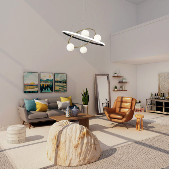 Подвесная люстра F-Promo Orbium 4184-6P