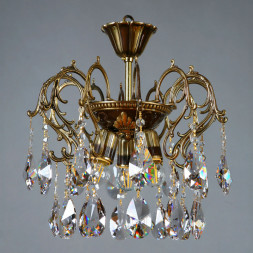 Люстра на штанге AMBIENTE by BRIZZI ALICANTE 8888/3 PL PB Tear Drop