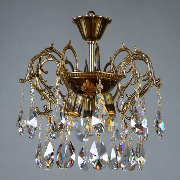 Люстра на штанге AMBIENTE by BRIZZI ALICANTE 8888/3 PL PB Tear Drop