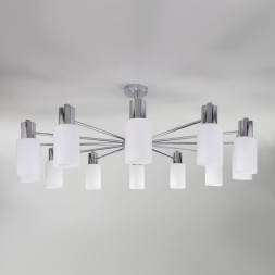 Люстра на штанге Eurosvet 70160/12 хром Smart Vegga