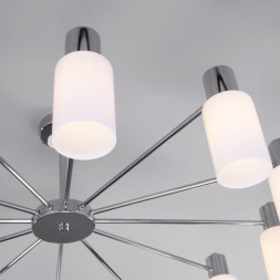 Люстра на штанге Eurosvet 70160/12 хром Smart Vegga