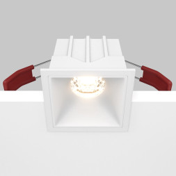 Встраиваемый точечный светильник Maytoni Technical Alfa LED DL043-01-10W3K-D-SQ-W