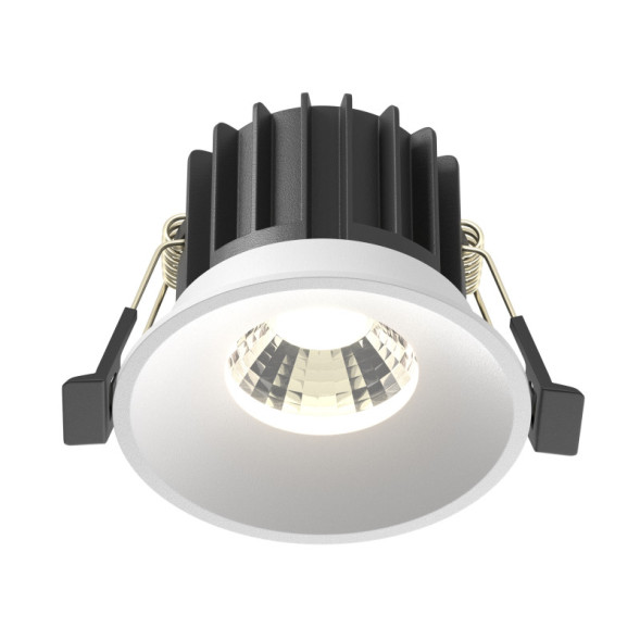 Встраиваемый точечный светильник Maytoni Technical ROUND DL058-12W-DTW-W