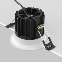 Встраиваемый точечный светильник Maytoni Technical ROUND DL058-12W-DTW-W