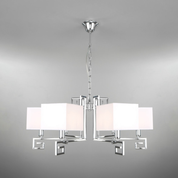 Подвесная люстра Eurosvet Alma 60115/6 хром