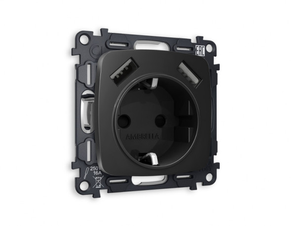 Розетка Ambrella Volt MO809010 OMEGA QUANT