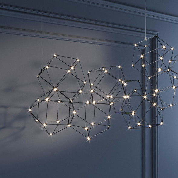 Подвесная люстра Eurosvet UMA 90168/14 черный жемчуг