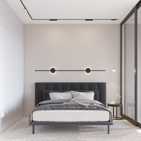 Магнитный трековый светильник Denkirs AIR LINEAR DK5360-BK