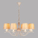 Подвесная люстра Eurosvet SUNSET 60027/8 белый с золотом