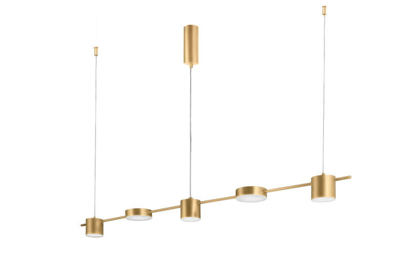 Подвесная люстра Crystal Lux TRISTAN TRISTAN SP5 L1200 GOLD
