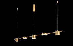 Подвесная люстра Crystal Lux TRISTAN TRISTAN SP5 L1200 GOLD