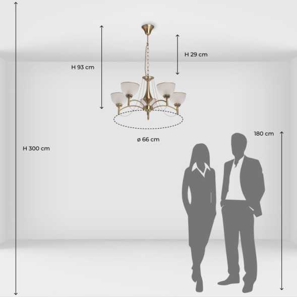 Подвесная люстра MW-Light Olimp 318015305