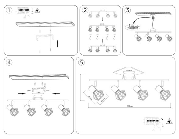 Потолочный светильник Ambrella Light Traditional TR8754
