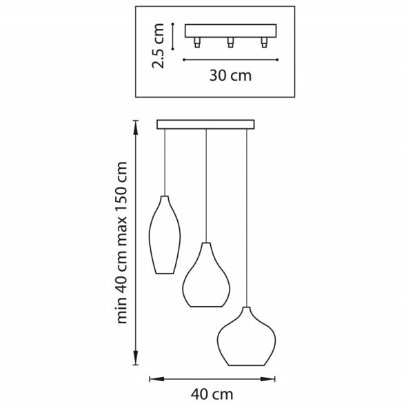 Каскадная люстра Lightstar Pentola 803057