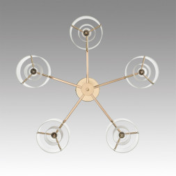 Потолочная люстра LUMION Verdi 6587/5C