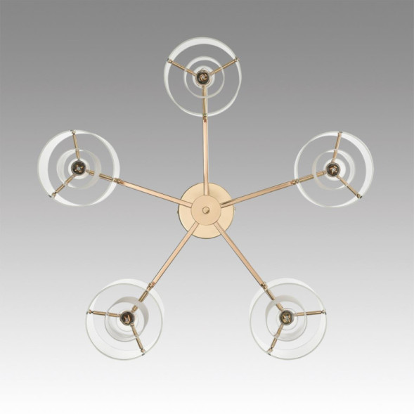 Потолочная люстра LUMION Verdi 6587/5C