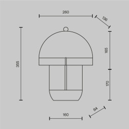 Настольная лампа Maytoni Hope MOD479TL-L14W3K