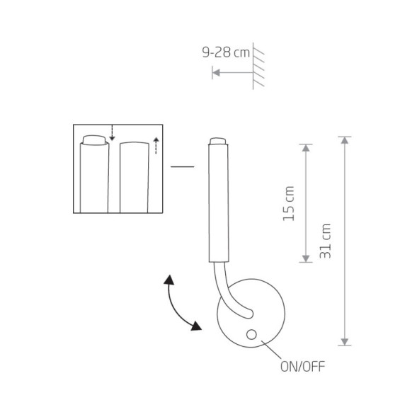 Бра Nowodvorski STALACTITE 8352