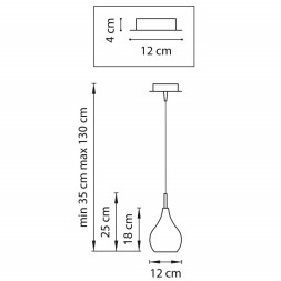 Подвесной светильник Lightstar Pentola 803030