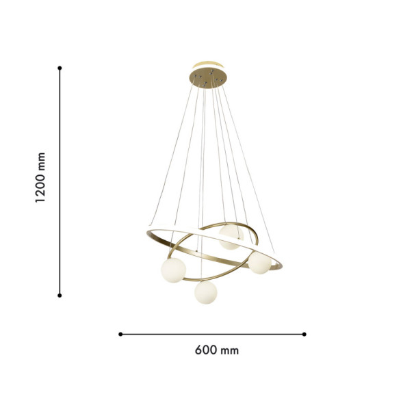 Подвесная люстра F-Promo Orbium 4185-6P