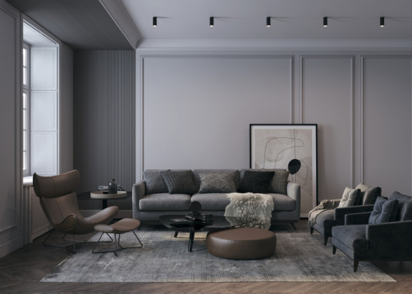 Накладной точечный светильник Maytoni Technical FOCUS S C052CL-01B