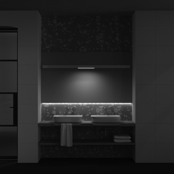 Магнитный трековый светильник Maytoni Technical BASIS TR030-4-12WTW-DD-W