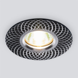 Встраиваемый точечный светильник Elektrostandard 2006 MR16 BK черный