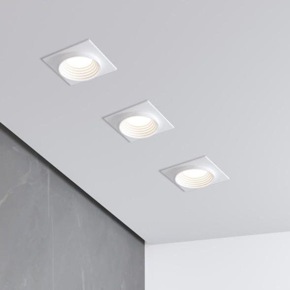 Встраиваемый точечный светильник Elektrostandard 25006/01 GU10 белый