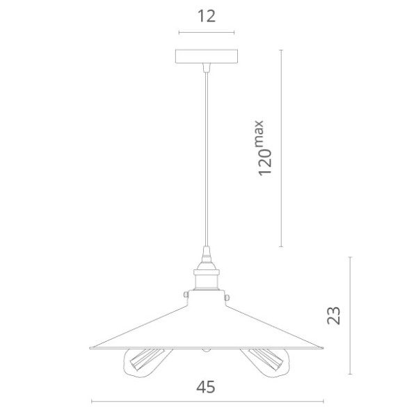 Подвесной светильник Divinare Delta 2003/21 SP-3