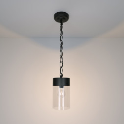 Подвесной уличный светильник Elektrostandard Atrani черный (35085/H)